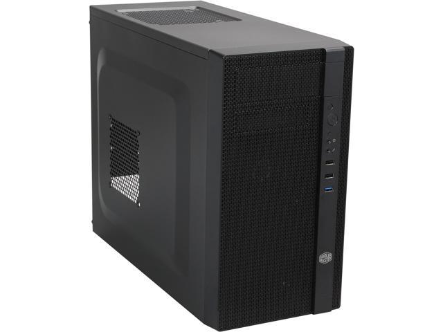 Cooler Master N200 Micro ATX Mini Tower Computer Case w/ Front 240mm Radiator Support & Ventilated Front Panel