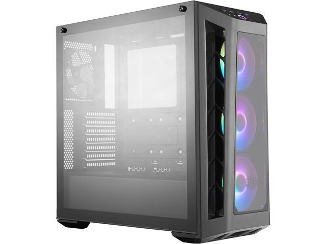 Cooler Master MasterBox MB530P RGB ATX Case w/ Tempered Glass Side Window, 3x 120mm ARGB Fans and Controller