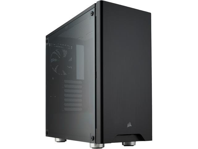 Corsair Carbide Series Black Steel, Plastic, Acrylic ATX Mid Tower Gaming Case