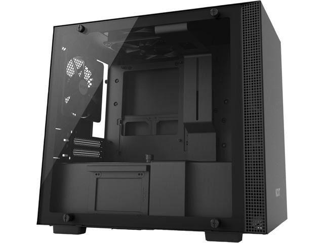 NZXT H200 Mini-ITX Steel PC Gaming Case w/ Tempered Glass Panel, Black