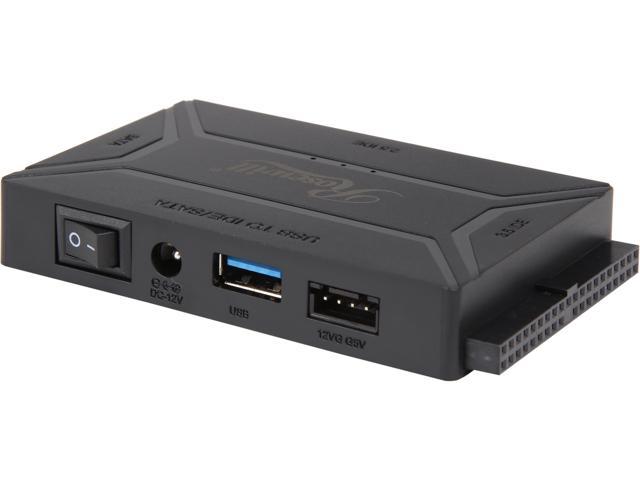 Rosewill RCUC-18001 USB to IDE & SATA  Hard Drive Converter w/ UL Power Supply & LED Activity Lights - 10TB Support