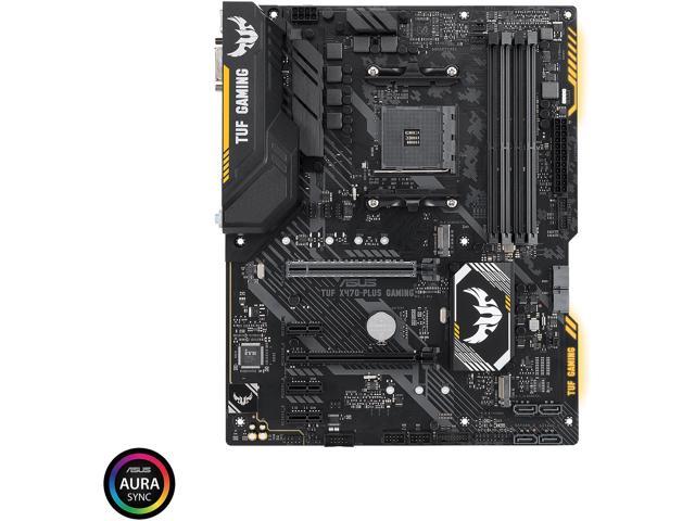 ASUS TUF X470-Plus Gaming AM4 AMD X470 SATA 6Gb/s USB 3.1 HDMI ATX AMD Motherboard