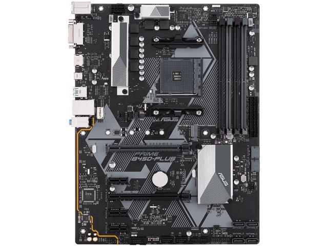 ASUS PRIME B450-PLUS AM4 AMD B450 SATA 6Gb/s USB 3.1 HDMI ATX AMD Motherboard