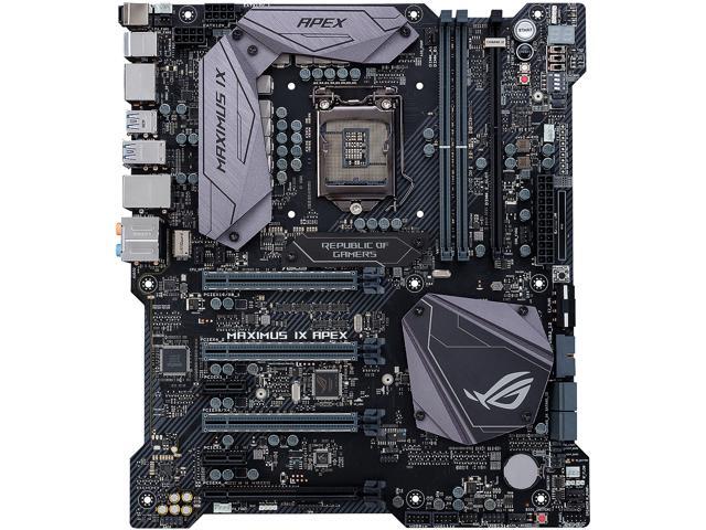 ASUS ROG MAXIMUS IX APEX LGA 1151 Intel Z270 HDMI SATA 6Gb/s USB 3.1 Extended ATX Motherboard - Intel