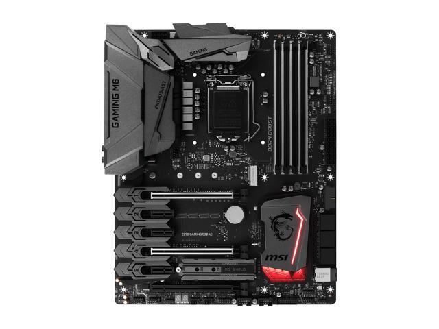 MSI Z270 GAMING M6 AC LGA 1151 Intel Z270 HDMI SATA 6Gb/s USB 3.1 ATX Intel Motherboard