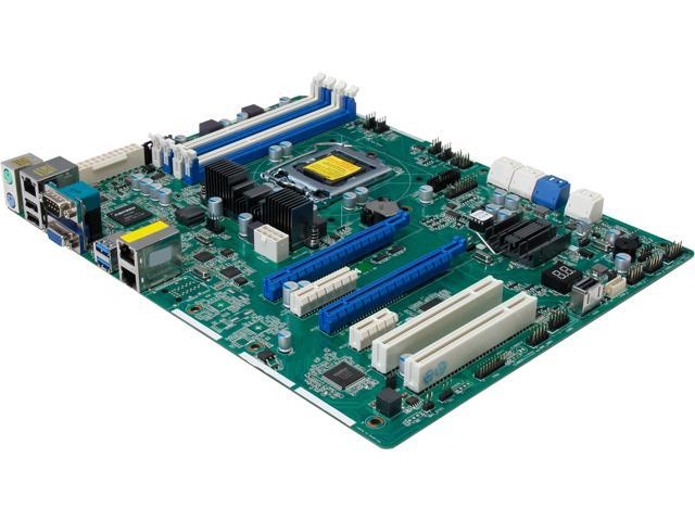 AsRock Rack E3C224 ATX Server Motherboard LGA 1150 Intel C224 DDR3 1600 / 1333 ECC UDIMM