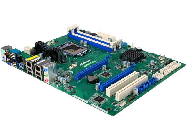 ASRock Intel H87 Dual Channel DDR3 1600/1333 UDIMM LGA 1150 ATX Server Motherboard, Model H87WSA-DL