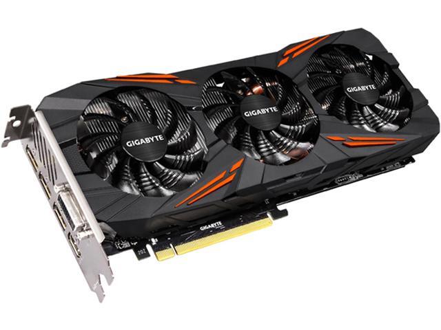 GIGABYTE GeForce GTX 1070 8GB 256-Bit GDDR5 ATX Video Card, Model GV-N1070G1 GAMING-8GD R2