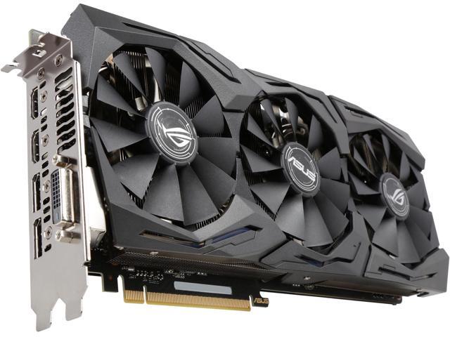 ASUS GeForce GTX 1070 8GB 256-Bit GDDR5 Video Card, Model STRIX-GTX1070-8G-GAMING