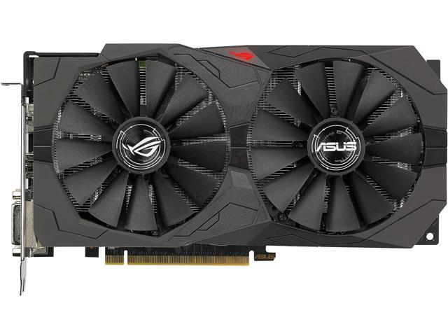 ASUS ROG Strix Radeon RX 570 4GB GDDR5 AMD Graphics Card w/ RGB Lighting (ROG-STRIX-RX570-4G-GAMING)