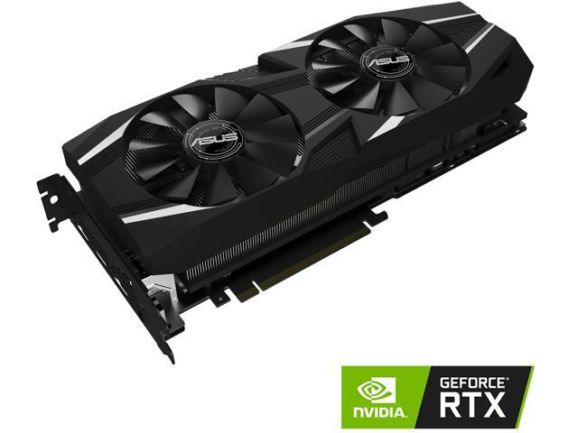 ASUS DUAL-O8G RTX 2080 Overclocked Edition 8GB VR Ready Gaming Graphics Card - Turing Architecture