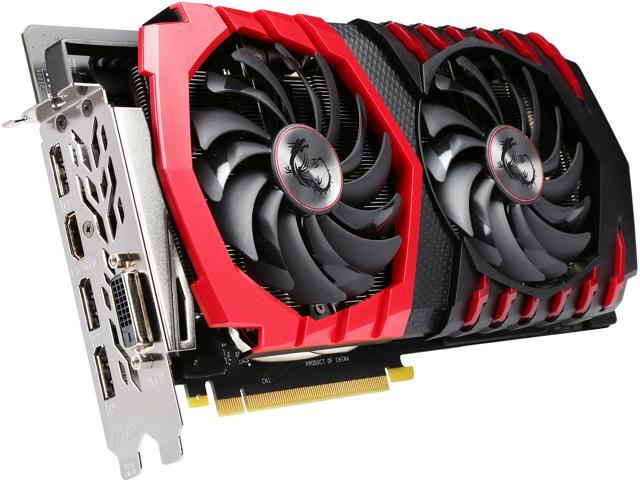 MSI GeForce GTX 1060 GAMING X 3G DirectX 12 3GB 192-Bit GDDR5 HDCP Ready ATX Video Card