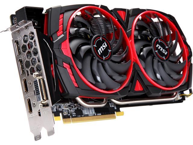 MSI Radeon RX 570 ARMOR MK2 8G OC 8GB 256-Bit GDDR5 PCI Express x16 HDCP Ready Video Card