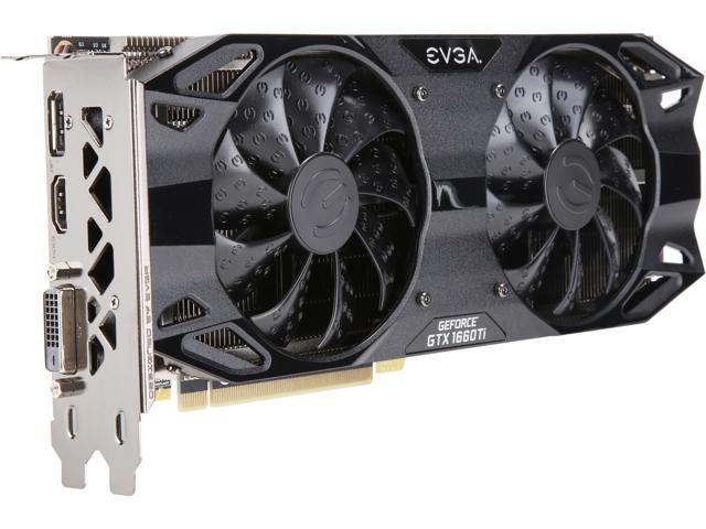 EVGA GeForce GTX 1660 Ti XC Ultra GAMING 6GB GDDR6 Video Card w/ HDB Fan