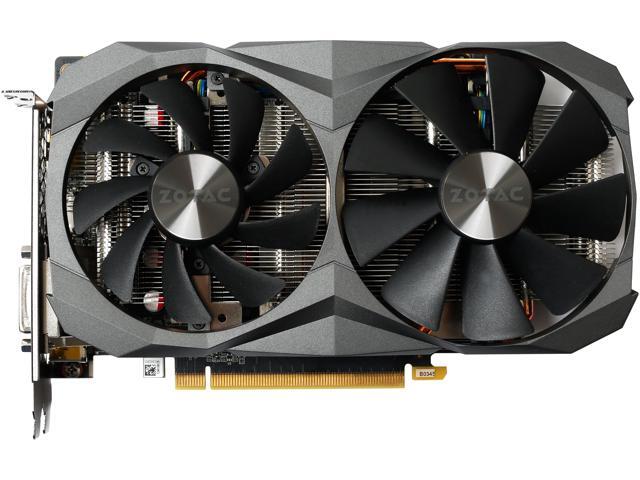 ZOTAC GeForce GTX 1060 DirectX 12 6GB 192-Bit GDDR5X PCI Express 3.0 HDCP Ready Video Card