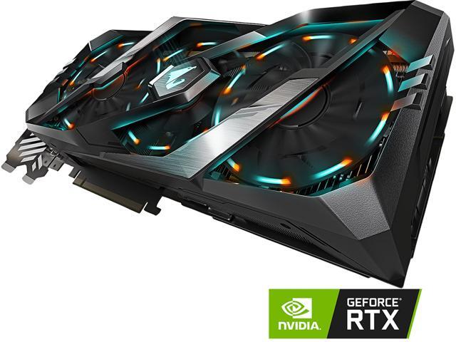 GIGABYTE AORUS GeForce RTX 2080 Ti DirectX 12 11GB 352-Bit GDDR6 PCI Express 3.0 x16 SLI Support ATX Video Card