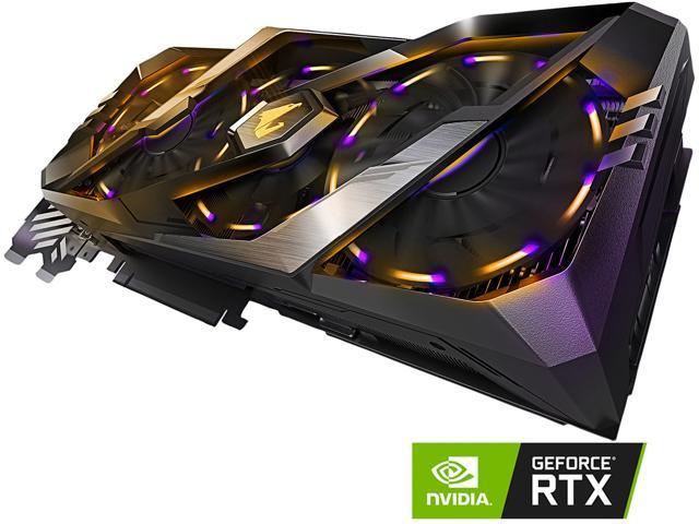 GIGABYTE AORUS GeForce RTX 2080 8GB 256-Bit GDDR6 Video Card w/ RGB