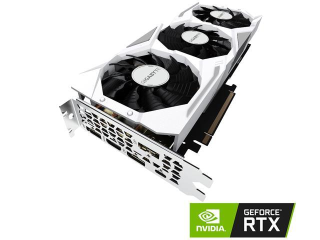 GIGABYTE GeForce RTX 2080 8GB Video Card, White