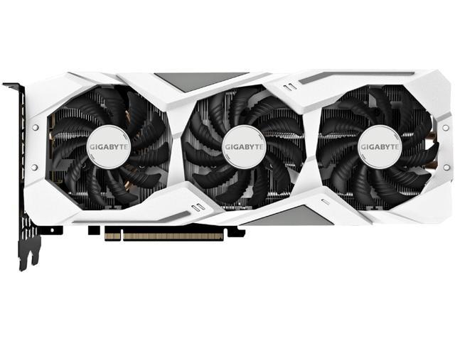 GIGABYTE GeForce RTX 2060 6GB 192-Bit GDDR6 DirectX 12 PCI Express 3.0 x16 ATX Video Card, GAMING OC PRO WHITE