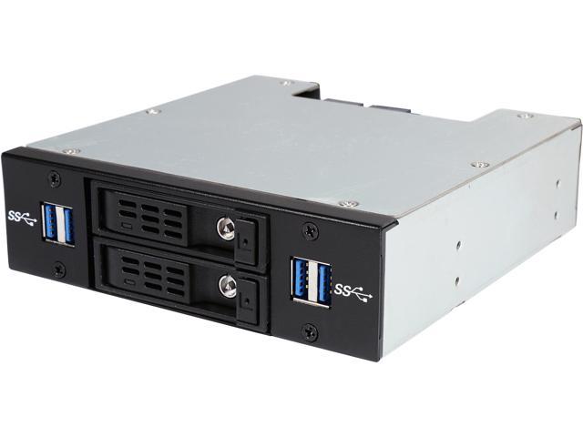 Athena Power BP-1225U32SAC USB 3.0 Super Speed 5.25 inch Drive Bay Extended Backplane Module