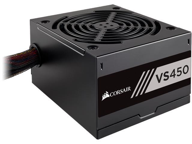 CORSAIR 450W Active PFC 80 PLUS White Certified Power Supply