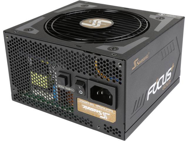 Seasonic FOCUS Plus Series SSR-650FX 650W 80+ Gold ATX12V & EPS12V Full Modular 120mm FDB Fan Compact 140mm Size Power Supply