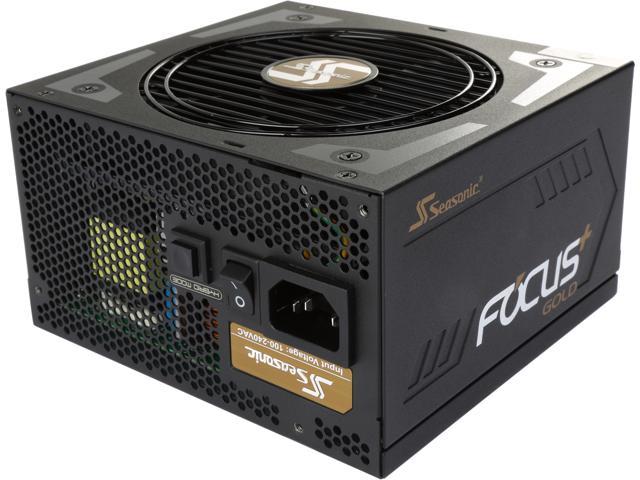 Seasonic FOCUS Plus 850W 80+ Gold ATX12V & EPS12V Full Modular Compact 140mm Power Supply w/ 120mm FDB Fan, SSR-850FX