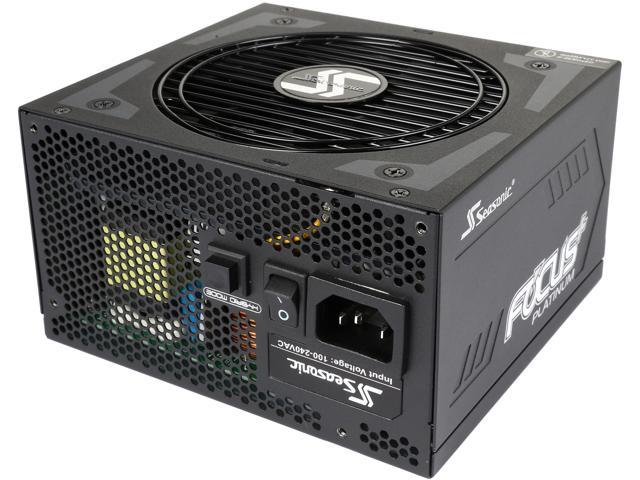 Seasonic FOCUS Plus Series SSR-650PX 650W 80+ Platinum Full Modular 120mm FDB Fan Compact 140 mm Size Power Supply