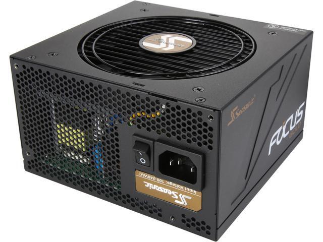 Seasonic FOCUS Series 650W 80+ Gold Semi-Modular Compact 140mm Size Power Supply, ATX12V/EPS12V (7 Yr Warranty)