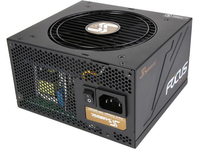 Seasonic FOCUS series SSR-450FM 450W 80 + Gold Power Supply, Semi-Modular, ATX12V/EPS12V, Compact 140 mm Size, 7 yr warranty