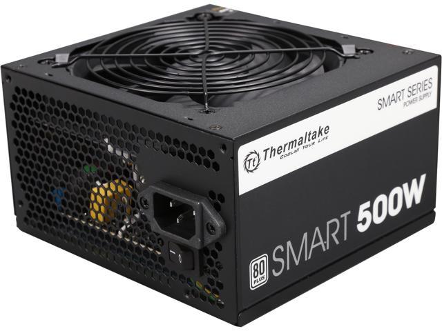 Thermaltake Smart Series 500W Continuous 80+ Certified Active PFC Power Supply