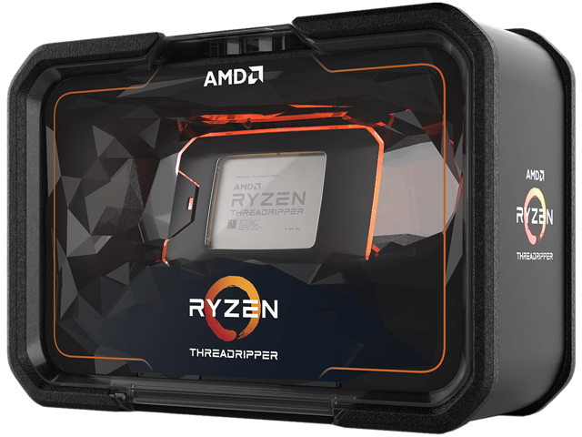 AMD 2nd Gen RYZEN Threadripper 2990WX 32-Core, 64-Thread, 4.2 GHz Max Boost (3.0 GHz Base), Socket sTR4 250W Desktop Processor