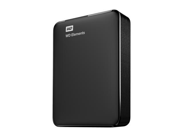 WD 2TB Elements Portable External Hard Drive, USB 3.0 (Black)