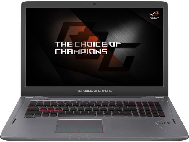 ASUS ROG Strix GL702VS-AH73 17.3 inch Ultra Thin Gaming Laptop, 75Hz G-Sync Display, NVIDIA GTX 1070 8GB, Intel i7-7700HQ (2.8 GHz), 12GB RAM, 128GB SSD, 1TB HDD