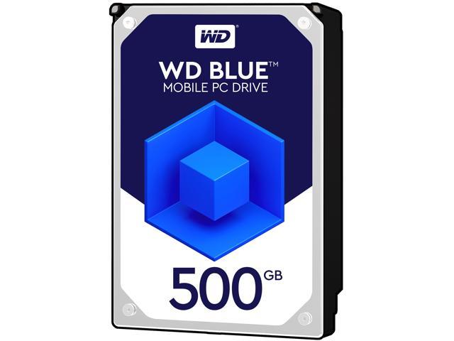 WD Blue 500GB Mobile 7.00mm Hard Disk Drive - 5400 RPM SATA 6Gb/s 16MB Cache 2.5 Inch - WD5000LPCX