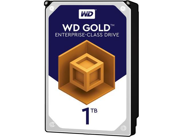 WD Gold 1TB 3.5 inch Enterprise Class Hard Disk Drive - 7200 RPM Class SATA 6Gb/s 128MB Cache - WD1005FBYZ