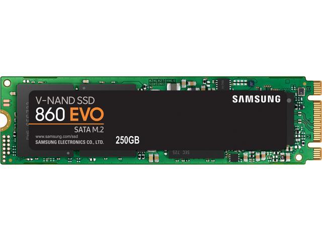 SAMSUNG 860 EVO Series 250GB M.2 2280 Internal Solid State Drive