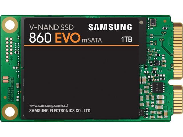 SAMSUNG 860 EVO Series mSATA 1TB SATA III V-NAND 3-Bit MLC Internal Solid State Drive