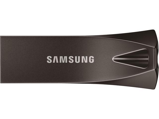SAMSUNG 128GB BAR Plus USB 3.1 Flash Drive, Gray