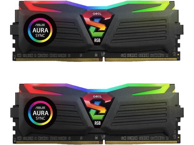 GeIL Super Luce RGB Sync 16GB (2 x 8GB) DDR4 2666 (PC4 21330) CL16 Desktop Memory