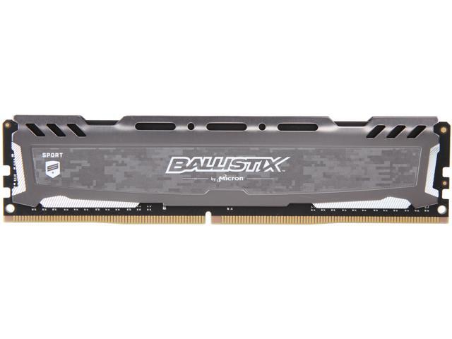 Ballistix Sport LT 16GB DDR4 3000 (PC4 24000) Desktop Memory, Model BLS16G4D30AESB