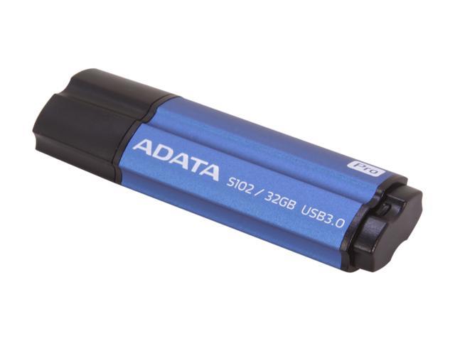 ADATA S102 Pro 32GB USB 3.0 Flash Drive, Speed Up to 100MB/s (AS102P-32G-RBL)