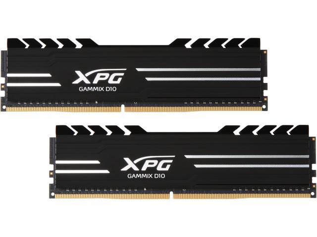 ADATA XPG GAMMIX D10 16GB (2 x 8GB) DDR4 2666 (PC4 21300) C16 Desktop Memory