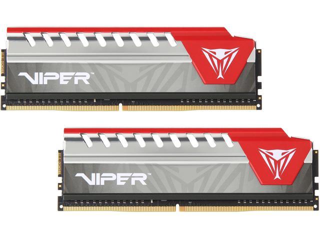 Patriot Viper Elite 16GB (2 x 8GB) DDR4 2400 (PC4 19200) CL15 Desktop Memory