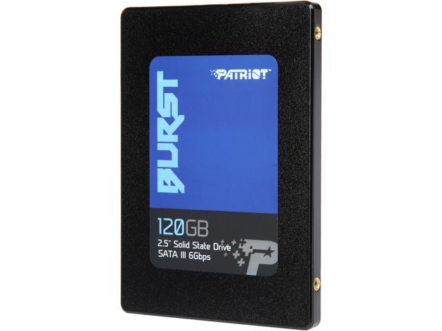 Patriot Burst 2.5 inch 120GB SATA III Internal Solid State Drive (SSD) PBU120GS25SSDR