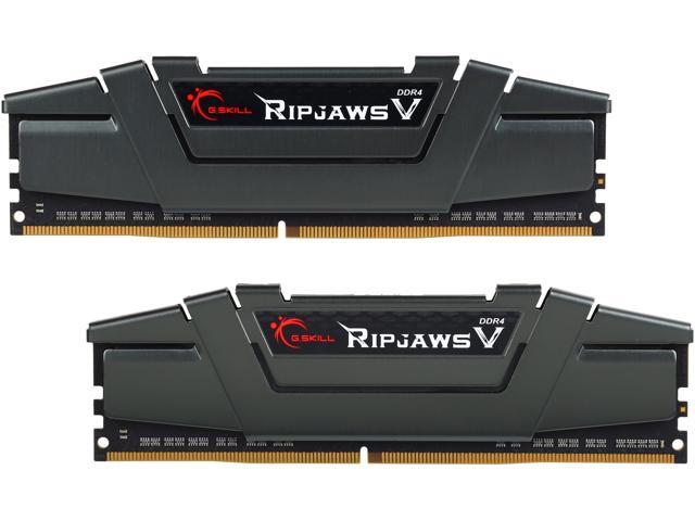 G.SKILL Ripjaws V Series 16GB (2 x 8GB) DDR4 2800 (PC4 22400) Desktop Memory, Model F4-2800C16D-16GVG