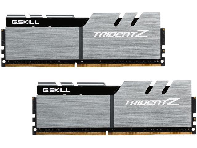 G.SKILL TridentZ Series 32GB (2 x 16GB) DDR4 3200 (PC4 25600) Intel Z170 Platform Desktop Memory, F4-3200C16D-32GTZSK