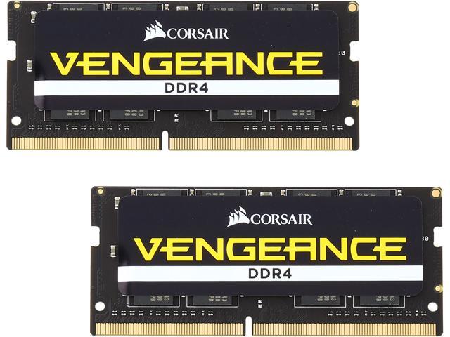 CORSAIR Vengeance 16GB (2 x 8GB) 260-Pin DDR4 SO-DIMM DDR4 2400 (PC4 19200) Notebook Memory, CMSX16GX4M2A2400C16