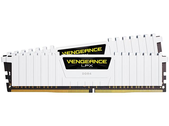 CORSAIR Vengeance LPX 16GB (2 x 8GB) DDR4 3000 (PC4 24000) Desktop Memory, Model CMK16GX4M2D3000C16W