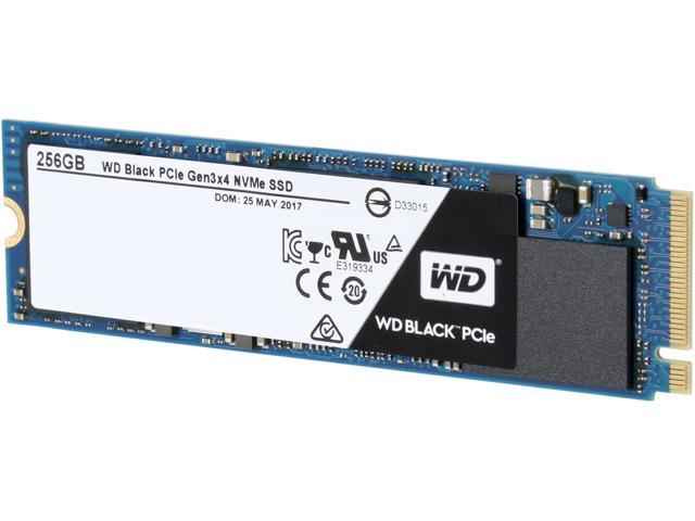 WD Black 256GB Performance SSD - M.2 2280 PCIe NVMe Solid State Drive - WDS256G1X0C